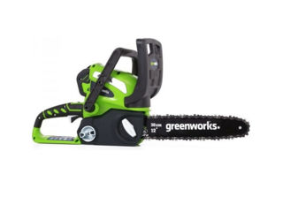 Ferestrău cu lanț pe acumulator G40CS30K2 Greenworks