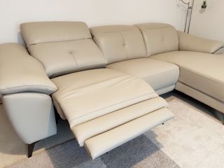 Угловой диван с реклайнером foto 2