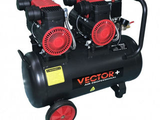 Compresor de aer Vector+(1520Wx2) 50L -livrare -credit foto 1