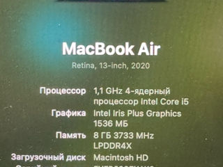 MacBook Air 2020, 512 GB, Intel Core i5 foto 5