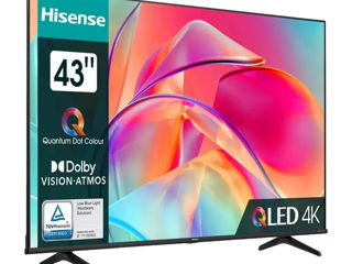 Televizor Hisense 43E7KQ /QLED /43" /UHD 4K /Negru