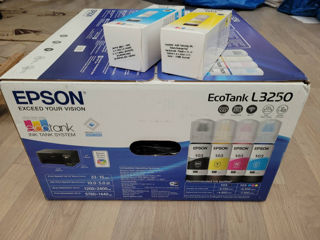 Imprimantă Epson EcoTank L3250 A4 Wi-Fi cu rezervor de cerneală multifuncțional,# Oferta #