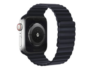 HOCO iWatch WA07 Lanț flexibil din silicon magnetic (42/44/45/49mm) foto 5