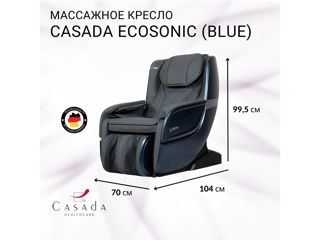 Reducere!!! Fotoliu De Masaj. Массажное Кресло. Casada Ecosonic foto 4