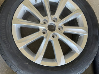 5x112 R17 VW cu anvelope 215/55 R17 foto 5