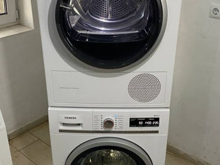 Комплект стиральная машина Siemens IQ700 + сушка с тепловым насосом