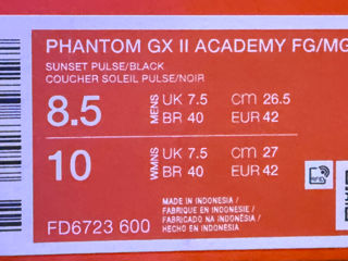 Ghete de fotbal Bute Nike Phantom GX II Academy MG foto 5