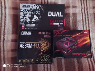 Процессор AMD Athlon X4 760K Richland (FM2, L2 4096Kb) . Radeon RX 480 4 Gb. foto 4