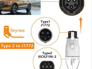 feyree  EV Charger Adapter Type2 to Type1 foto 6