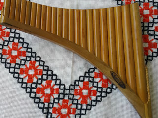 Nai Alt 22 tuburi,confecționat din bambus,Meșter Rimbu C. foto 1