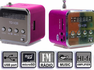 Домашняя-Колонка-Radio-Bluetooth-встроенный аккумулятор-беспроводная-Поддержка USB-Флэш-TF-карт-AUX foto 8