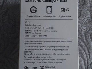 Samsung A7 cu acte si incarcator foto 3