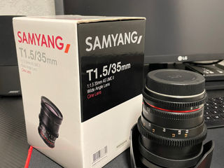 Samyang 35mm T1.5 Canon