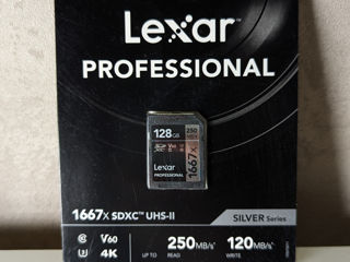 LEXAR sdxc 128gb / 250mb/s foto 1