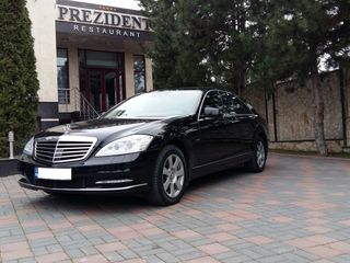 Mercedes S class long. Automobil de lux pentru orice solemnitati si ocazii.Reduceri!!! foto 2