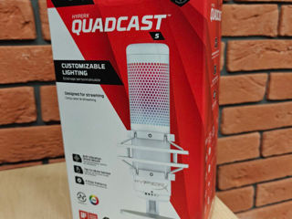 HyperX Quadcast S White / Белый - 2500MDL