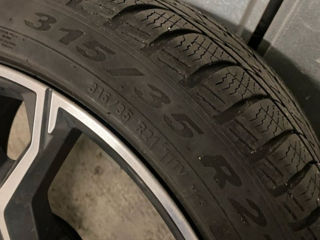 Set Iarnă BMW X5, X6 315/35 r21 și 275/40 r21. foto 4