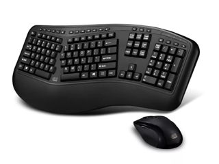 Tastiera Microsoft Ergonomic Desktop, Black Tastiera + Mouse foto 1