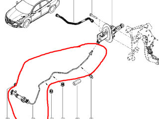трубка сцепления renault talisman,scenic 4,grand scenic IV,megane 4 foto 5