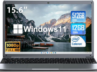 Ноутбук SGIN X15 12 ГБ, DDR4, 512 ГБ, ntel Celeron N5095 (до 2,9 ГГц). Новый запечатанный