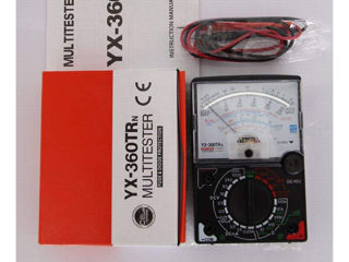 Analog Multimeter YX360TRN AC/DC, 1000V, 0.25A, 10Kohm Аналоговый мультиметр. foto 3