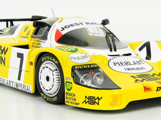 Porsche 956. Модель самого легендарного гоночного автомобиля. Масштаб 1/18. foto 2