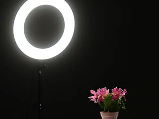 Lampa inelara 33 si 36 cm + tripeda 2 metru! Livrare in toata Tara! foto 5