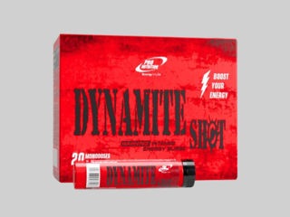 Dynamite Shot, Усилитель энергии, 20 доз по 25 мл, Ягоды