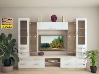 Credit.Mobila pentru living MDF luciu.Fabrica de mobila.Мебель для гостиной МДФ глянец.Меб-я фабрика foto 8