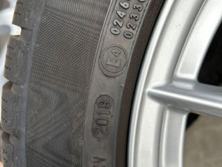 диски с резиной и датчиками давления Mercedes 5/112 r17  комплект foto 4