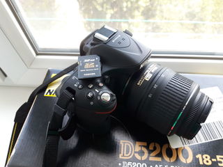 Nikon 5200 18-55 VR Kit Новый !!! foto 2