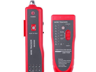 Тестер для кабеля Ethernet LAN проводов RJ45 RJ-11 foto 5