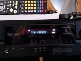 Выглядит как новый !!! Качественный HI-FI AV ресивер 7.1 Denon AVR-1906 полностью рабочий. foto 1