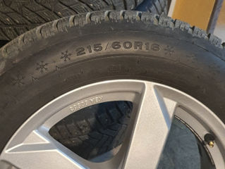 Dunlop r17 215/60 rial  r16 5/112 foto 3