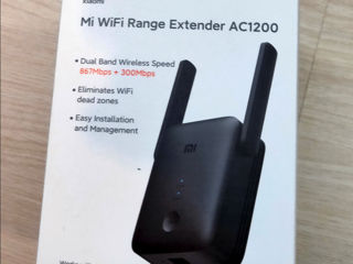 Усилитель сигнала Xiaomi Mi Wi Fi Range Extender AC1200 2.4GHz/5.8GHz.