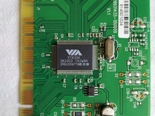 VIA VT6306 3x Firewire 1394 PCI Controller foto 2