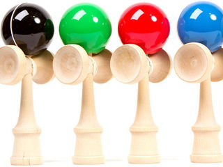 Kendama silk matte nou/joc kendama pill/kendama crack, clasic foto 4