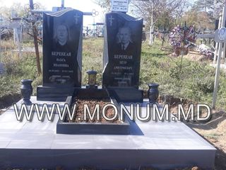 Monument din granit negru de calitate superioara 6000 L. foto 7