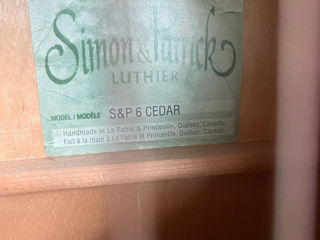 Simon Patrick Luthier Made in Canada foto 5