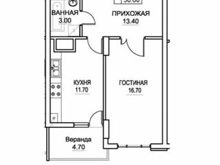 Apartament cu 1 cameră, 50 m², Buiucani, Chișinău foto 3