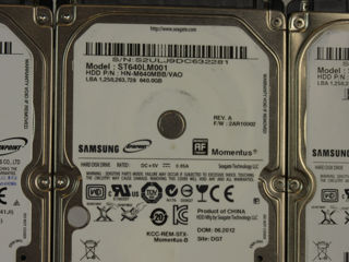 Жесткие диски HDD 640 GB foto 4