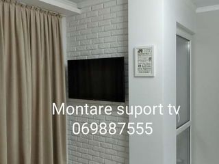 Instalare suport tv  pe perete / tavan foto 5