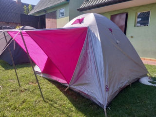 2слойная 3 -4 местная палатка, привезенная из Германии в очень хорошем состоянии. foto 3