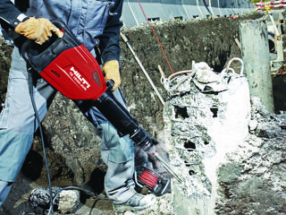 Chirie ciocan demolator -  отбойный молоток  -  hilti foto 2