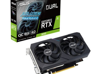 asus Dual GeForce RTX 3050 V2 OC Edition - Noi! Garanţie 2 ani! foto 0