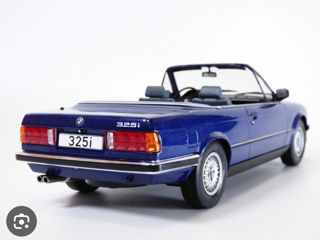 Mercedes Benz W124, BMW E36 și E30 cabriolet la scara 1:18 foto 9