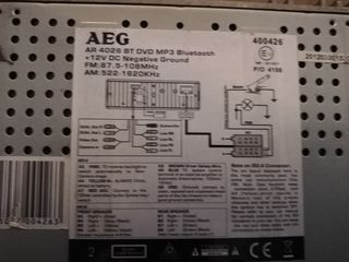 магнитола AEG , skoda,vw foto 4