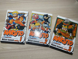 Naruto volumele 1, 2, 3