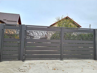 Porți și garduri profil orizontal foto 5