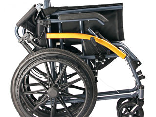 Carucior pentru invalizi fotoliu invalizi fotoliu rulant pliabil. Инвалидное кресло,cкладноe foto 9